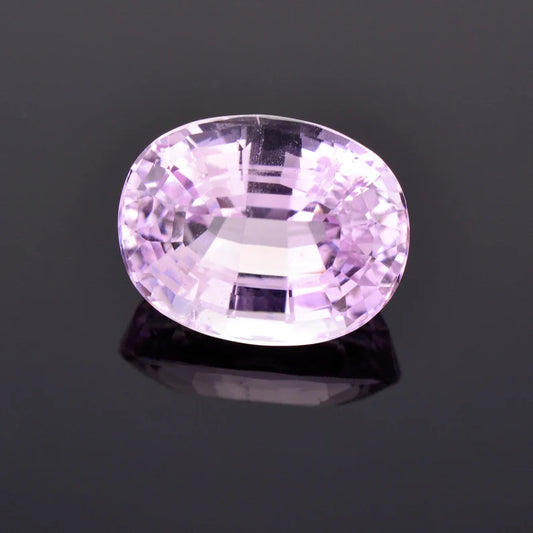 Fantastic Pink Kunzite Gemstone from Afghanistan, 18.51 cts., 17.4x13.7 mm., Oval Shape