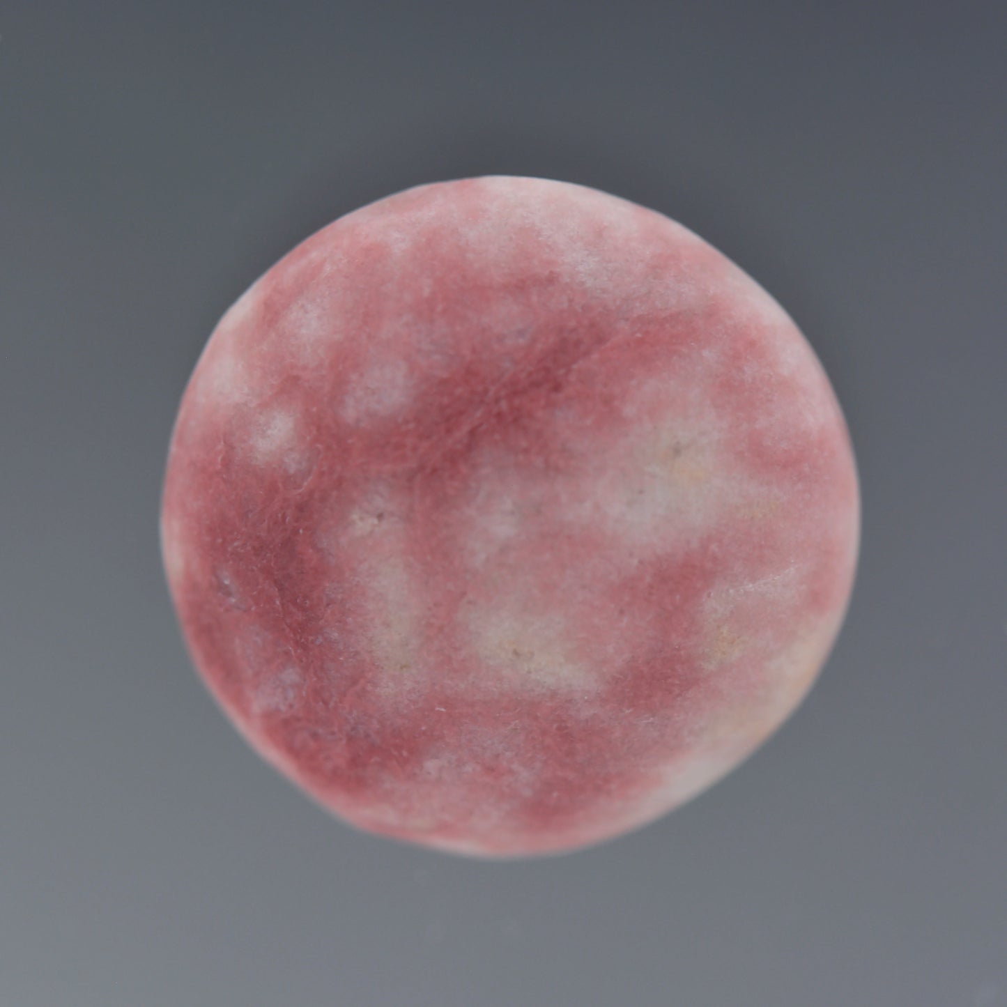 Dumortierite, 4.12 cts., 12.3 x 12.5 mm, Round Cabochon, Pink, Nevada, Natural