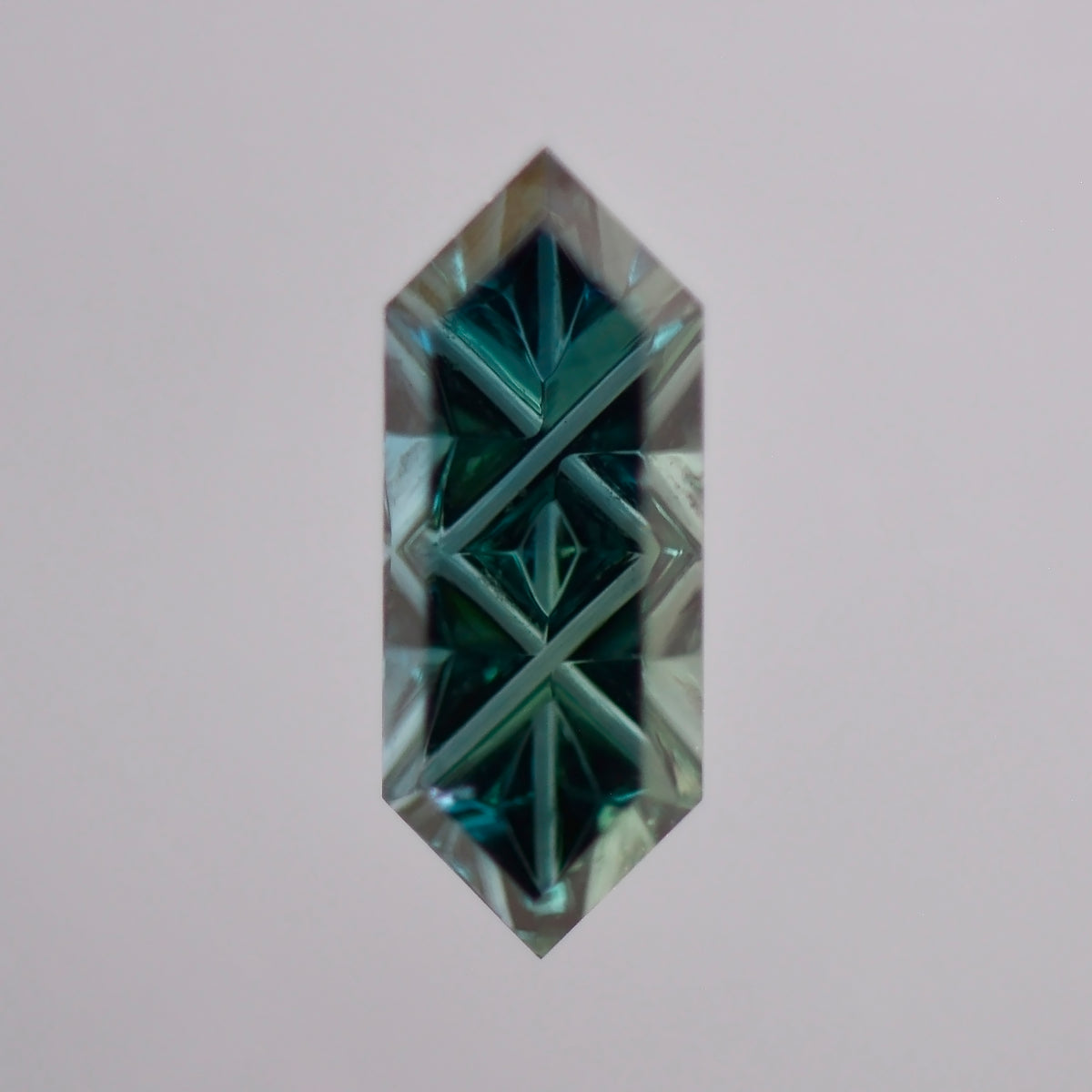 Sapphire, 1.53 cts., 10.8x4.2 mm, Fantasy Rupee, Blue, Australia, Natural