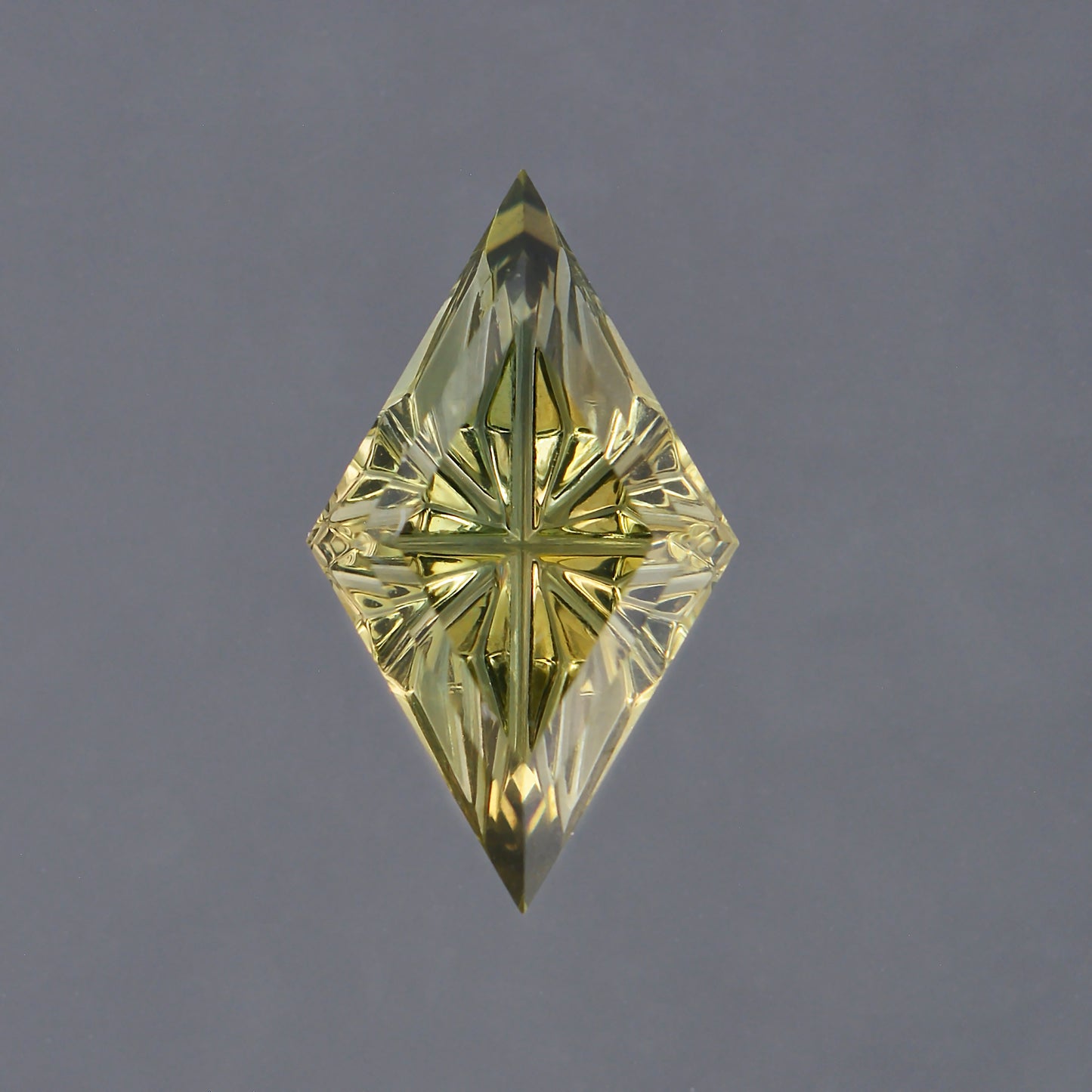 Sapphire, 2.36 cts., 12.8x7.4 mm., Fantasy Kite, Color Shift, Green, Olive, Tanzania, Natural