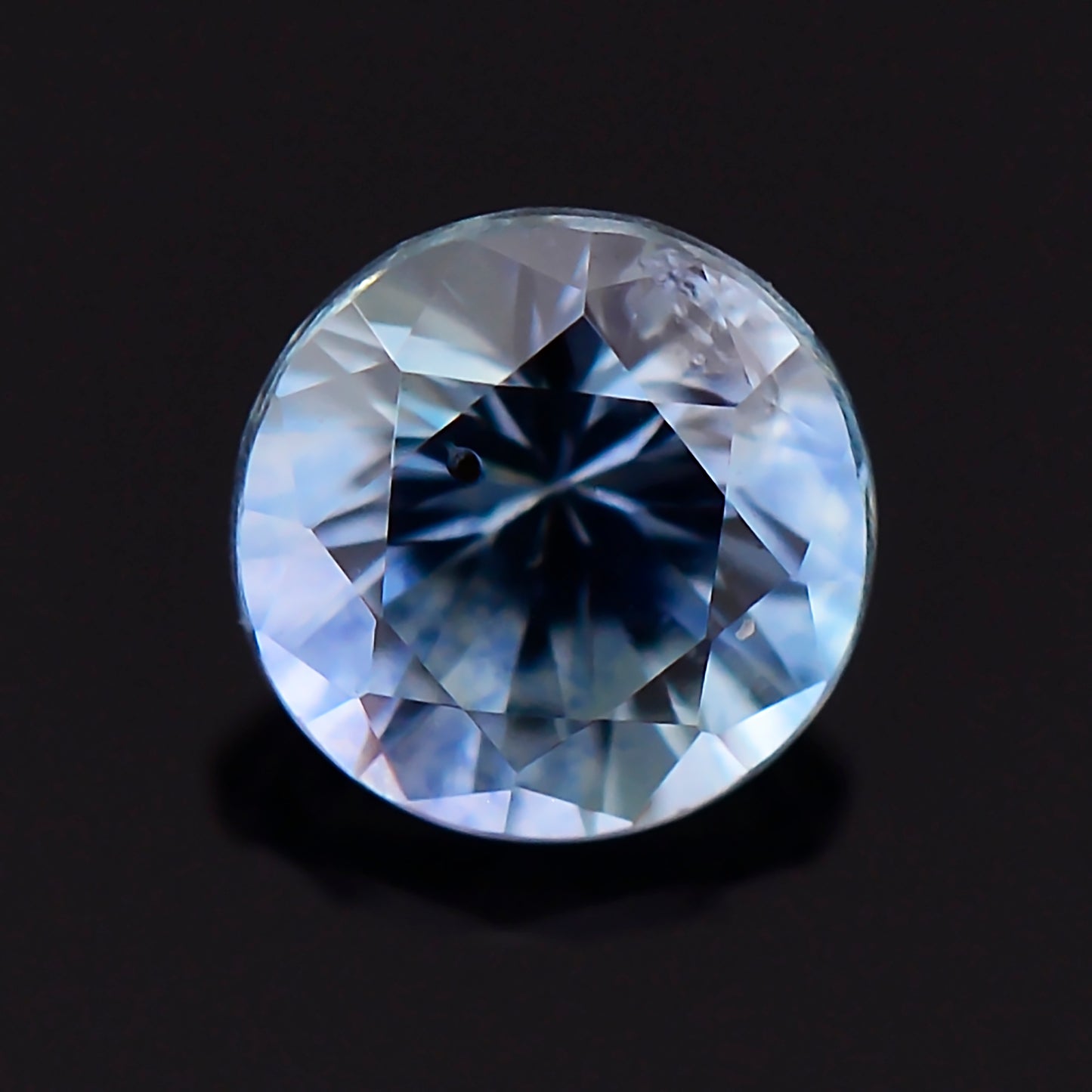 Sapphire, 0.36 cts., 4.1 mm, Round, Blue, Montana, Natural