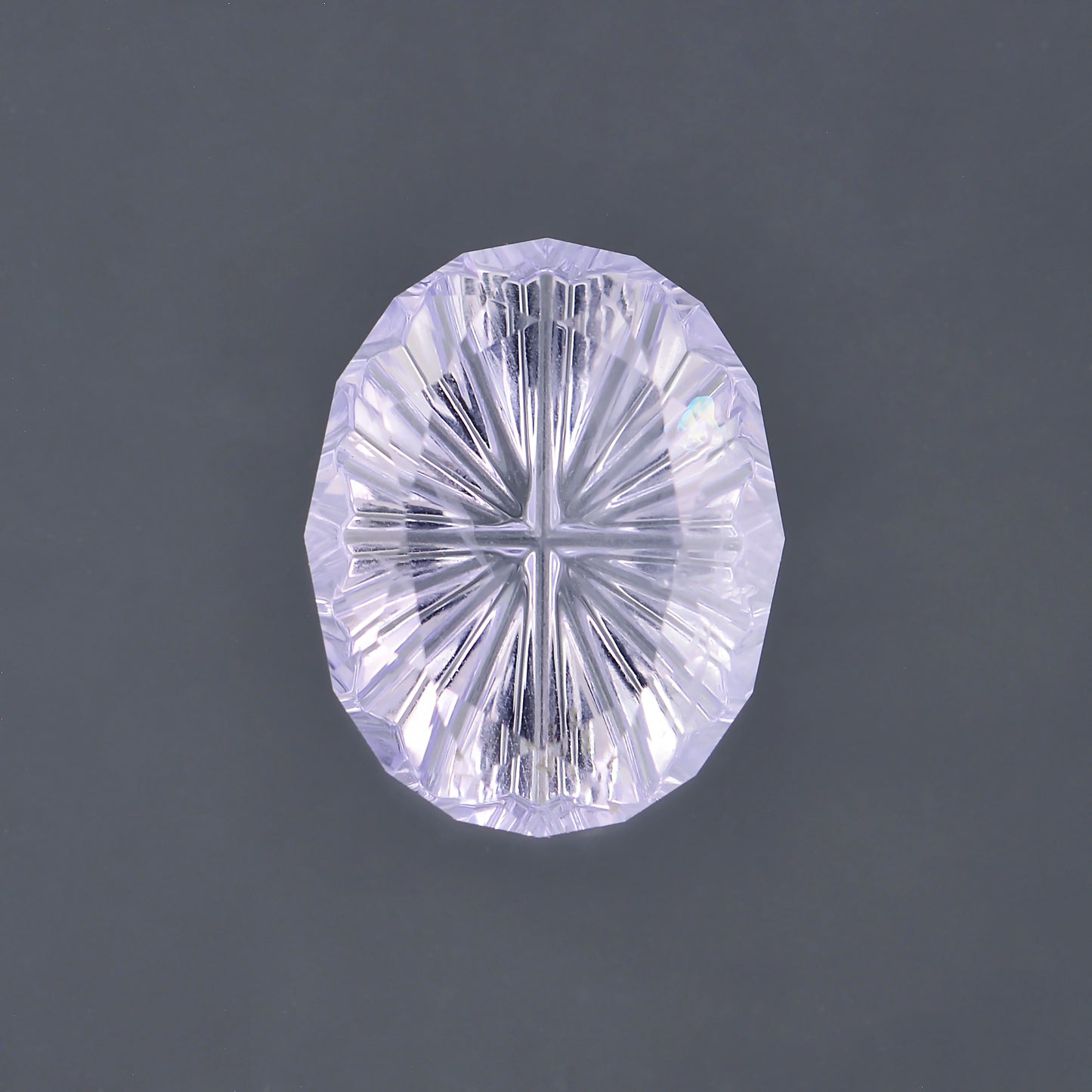 Sapphire, 3.11 cts., 10.5x8.3 mm., Fantasy Oval, Lavender, Purple, Sri Lanka, Heated