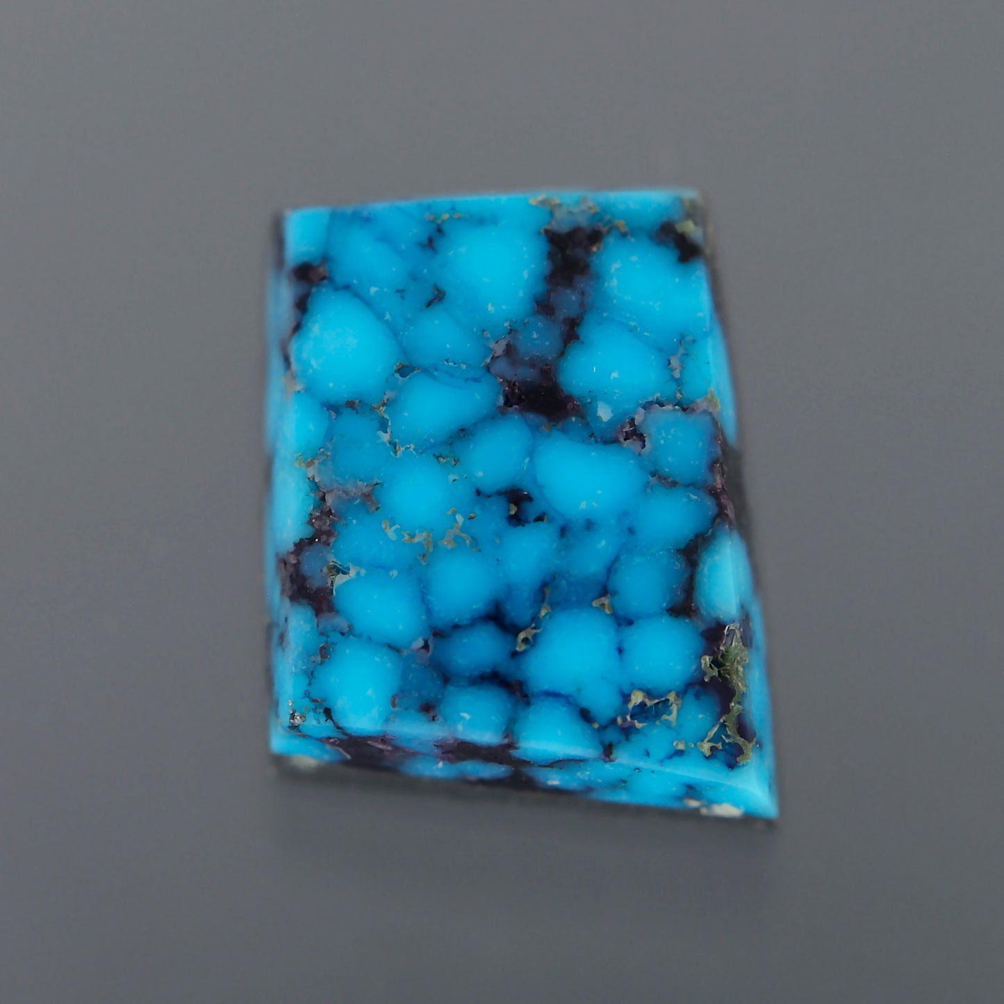 Turquoise, 2.48 cts., 9.7 x 7.7 mm, Freeform Cabochon, Blue, Arizona, Stabilized