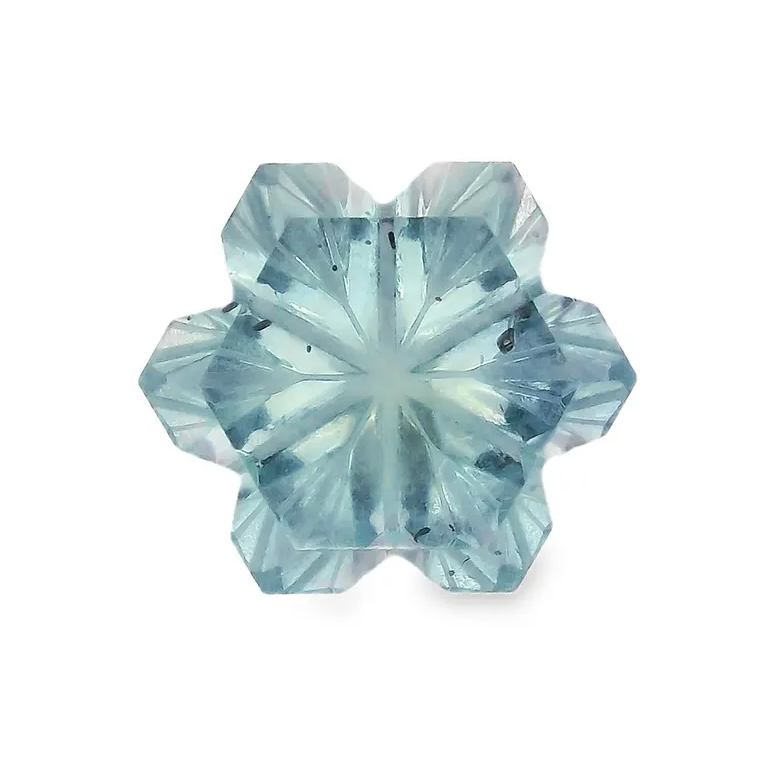 Fantastic Color Change Sapphire Gemstone from Montana, 1.28 cts., 7.4 mm., Fantasy Cut Snowflake Shape