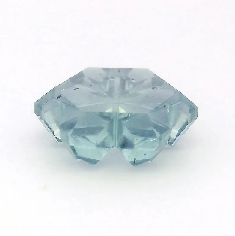 Fantastic Color Change Sapphire Gemstone from Montana, 1.28 cts., 7.4 mm., Fantasy Cut Snowflake Shape