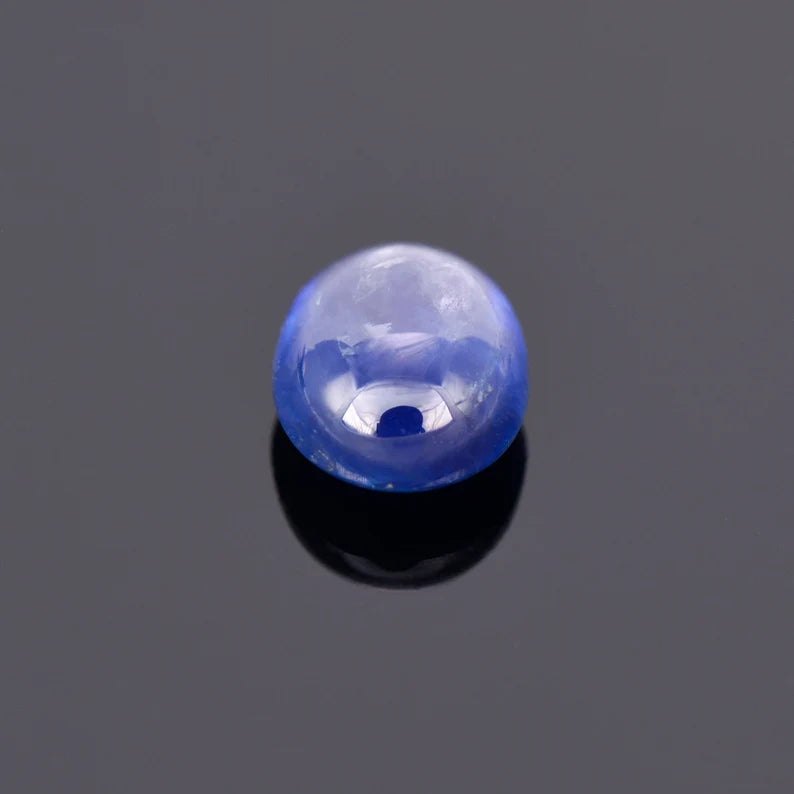 Lovely Blue Sapphire Gemstone from Sri Lanka, 1.90 cts., 8x6 mm., Oval Shape Cabochon