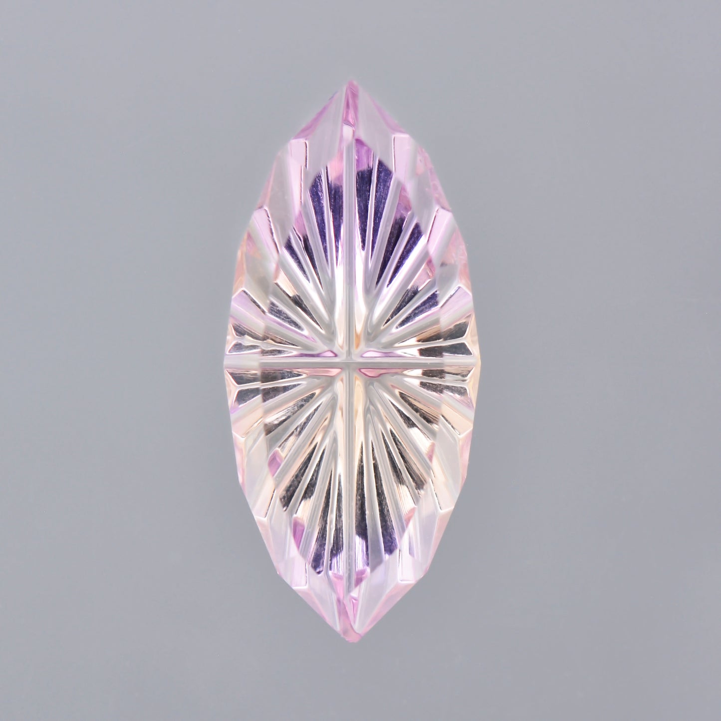 Ametrine, 1.27 cts., 13.5 x 6.1 mm, Fantasy Marquise, Purple, Gold, Bicolor, Bolivia, Natural