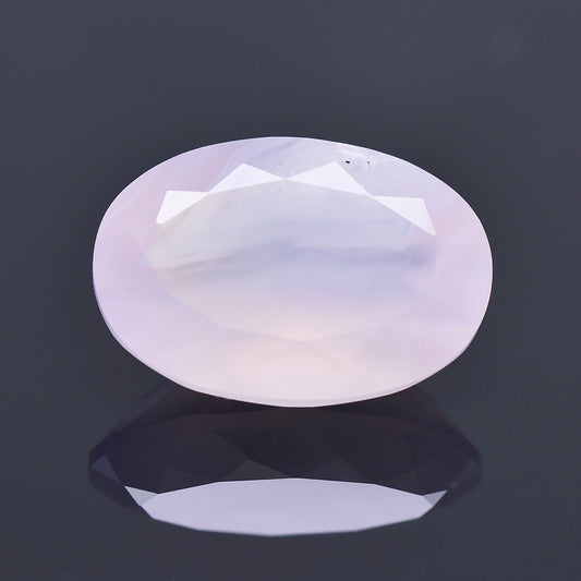 Chalcedony, 9.52 cts., 17.3x12.0 mm., Oval, Purple, Mexico, Natural