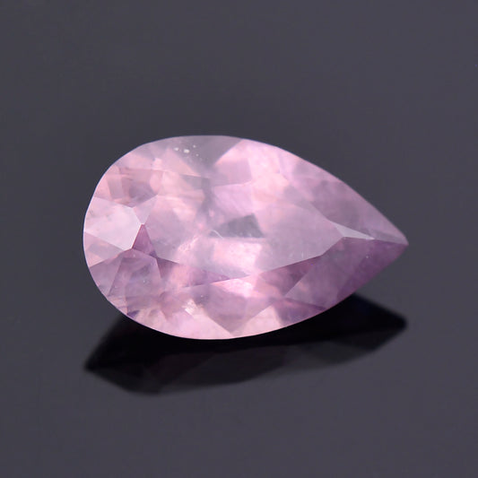 Dragon Garnet, 0.77 cts., 7.7x4.8 mm., Pear, Pink, Tanzania, Natural