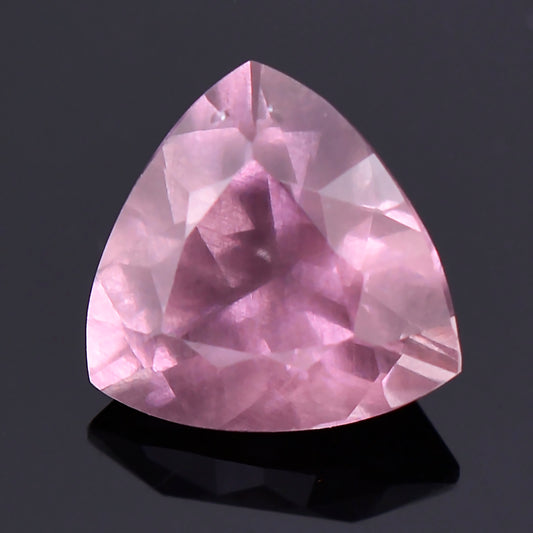 Dragon Garnet, 0.81 cts., 5.9 mm., Trillion, Pink, Tanzania, Natural