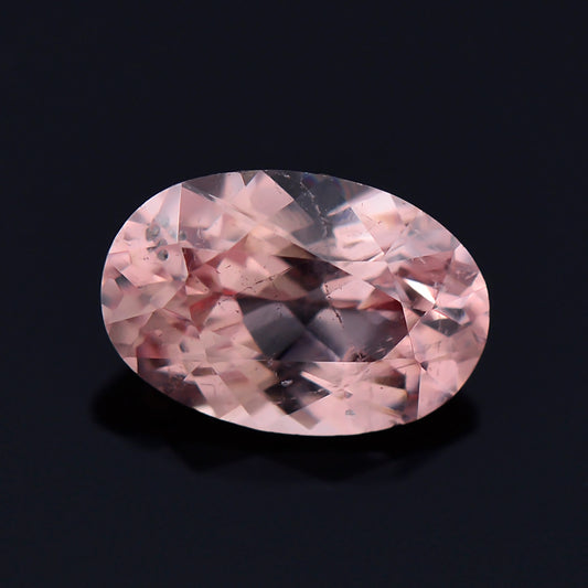 Dragon Garnet, 0.53 cts., 5.8 x 3.9 mm., Oval, Peach, Tanzania, Natural