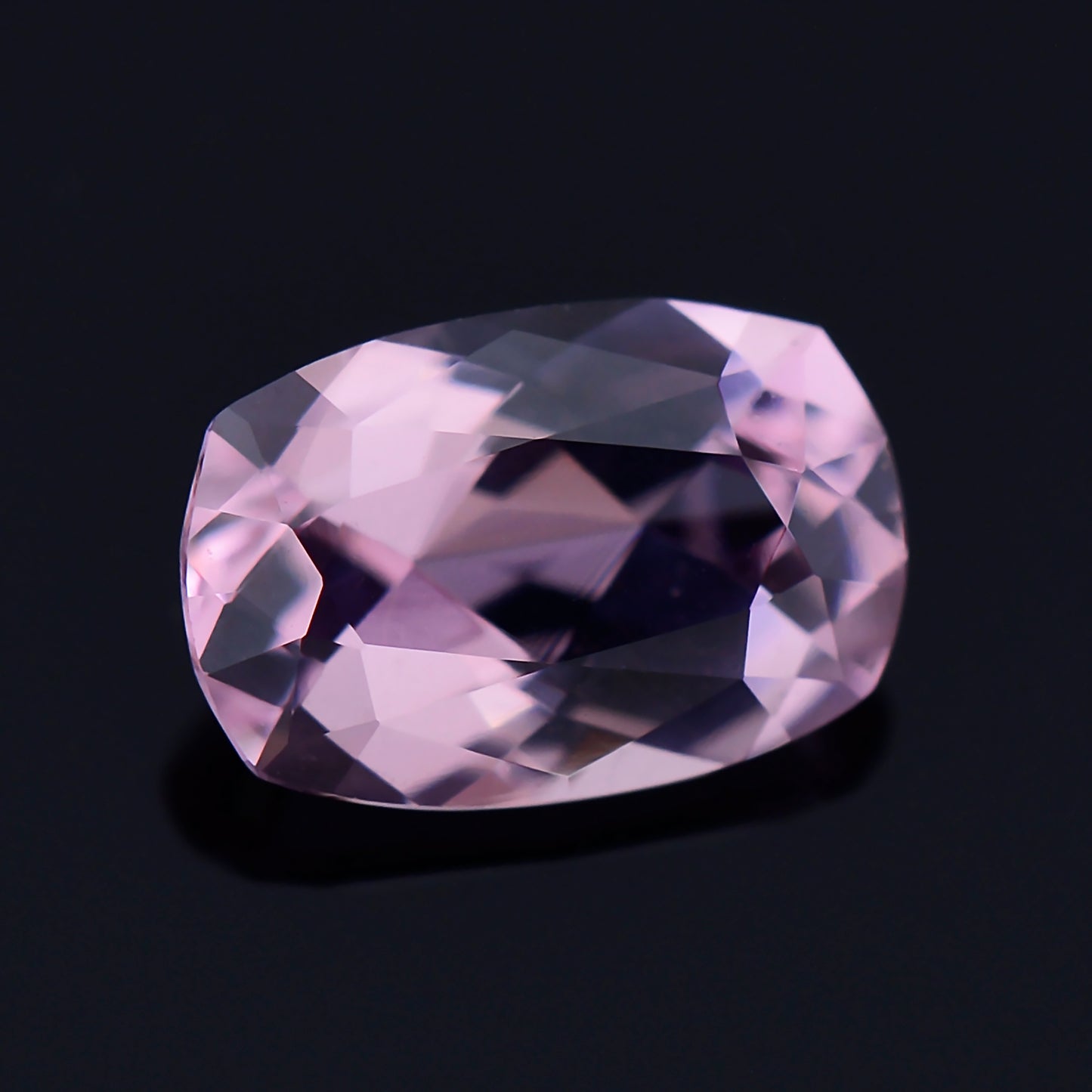 Dragon Garnet, 0.60 cts., 6.4 x 4.2 mm., Cushion, Pink, Tanzania, Natural