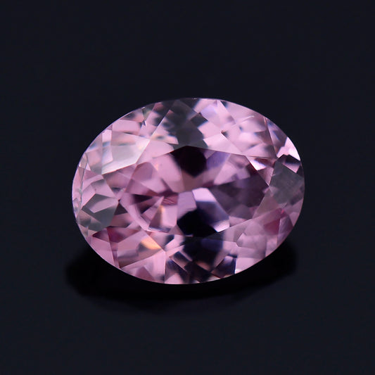 Dragon Garnet, 0.75 cts., 6.2 x 4.9 mm., Oval, Pink, Tanzania, Natural