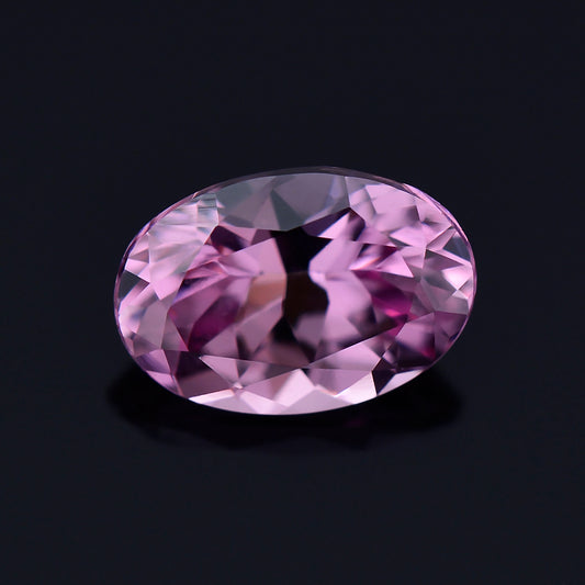 Dragon Garnet, 0.83 cts., 6.8 x 4.7 mm., Oval, Pink, Tanzania, Natural