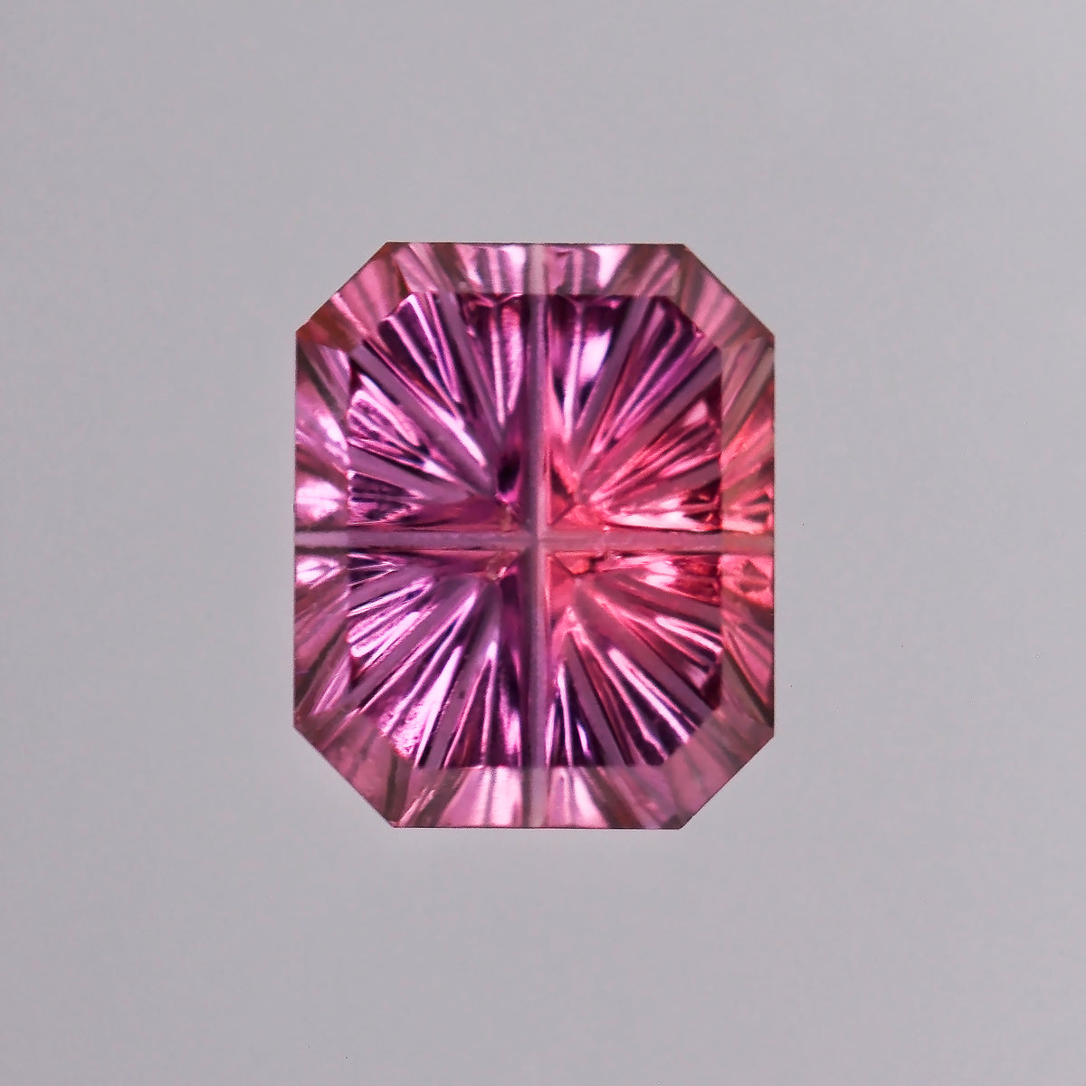Dragon Sapphire, 1.08 cts., 6.4x5.2 mm, Fantasy Emerald, Purple, Pink, Bicolor, Tanzania, Natural