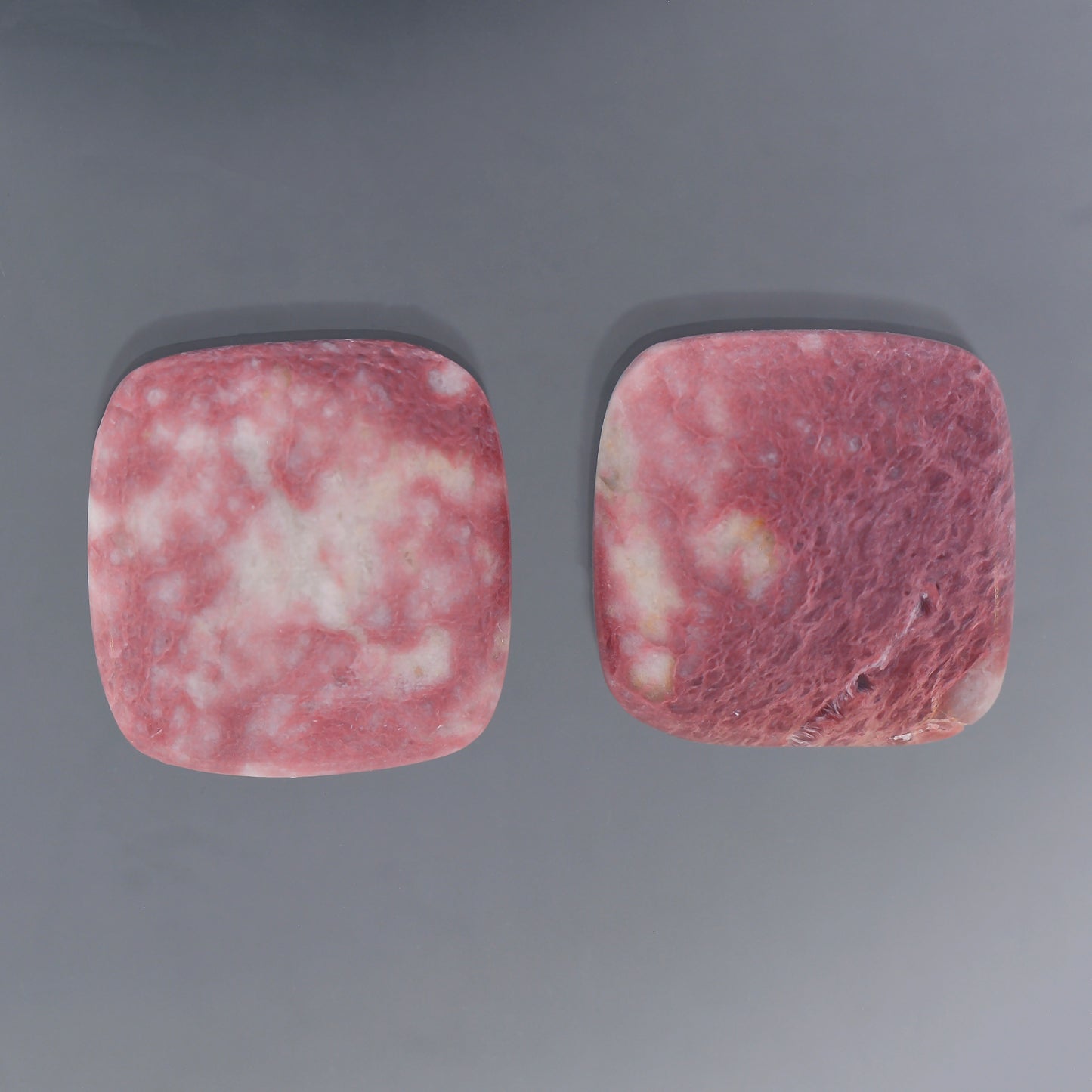 Dumortierite, 32.87 tcw., 17.5 mm, Square Cabochon, Pink, Nevada, Natural