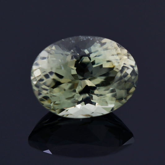 Kornerupine, 2.51 cts., 9.5x7.1 mm., Oval, Green, Sri Lanka, Natural