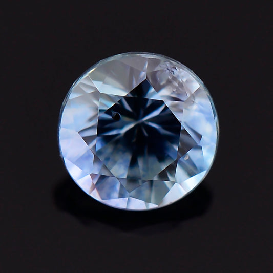 Sapphire, 0.36 cts., 4.1 mm, Round, Blue, Montana, Natural