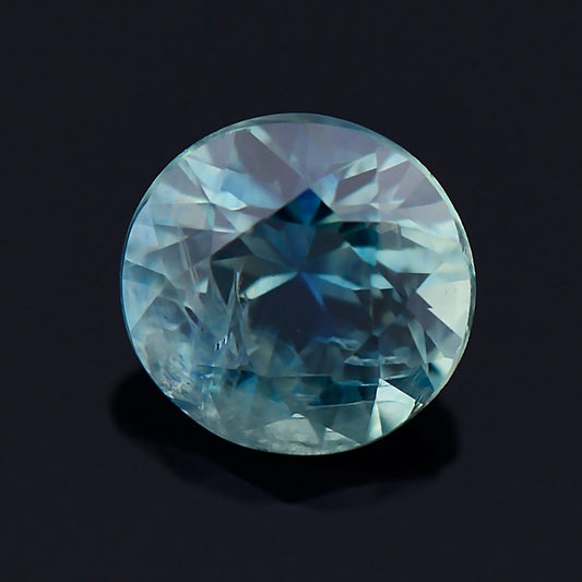 Sapphire, 0.49 cts., 4.5 mm, Round, Blue, Montana, Natural