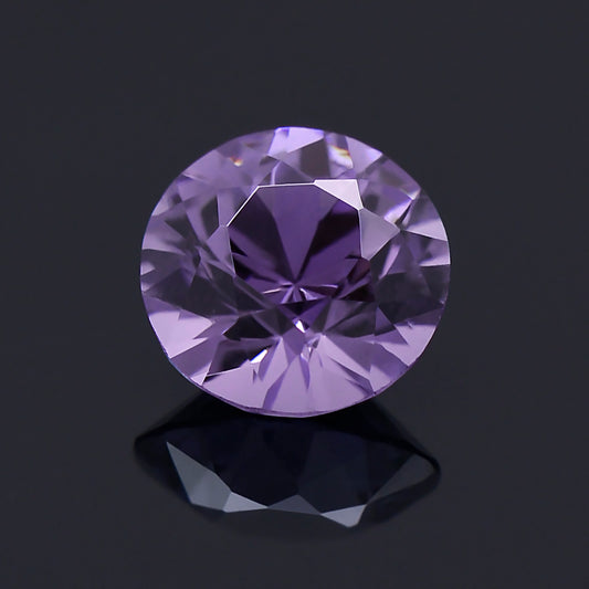 Sapphire, 0.75cts., mm., Round Brilliant, Color Change, Blue, Purple, Tanzania, Natural