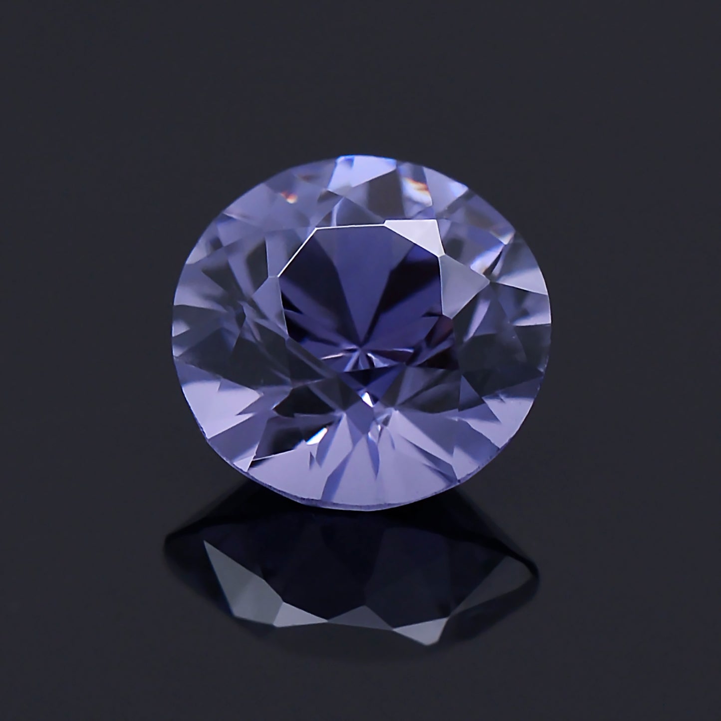 Sapphire, 0.75cts., mm., Round Brilliant, Color Change, Blue, Purple, Tanzania, Natural