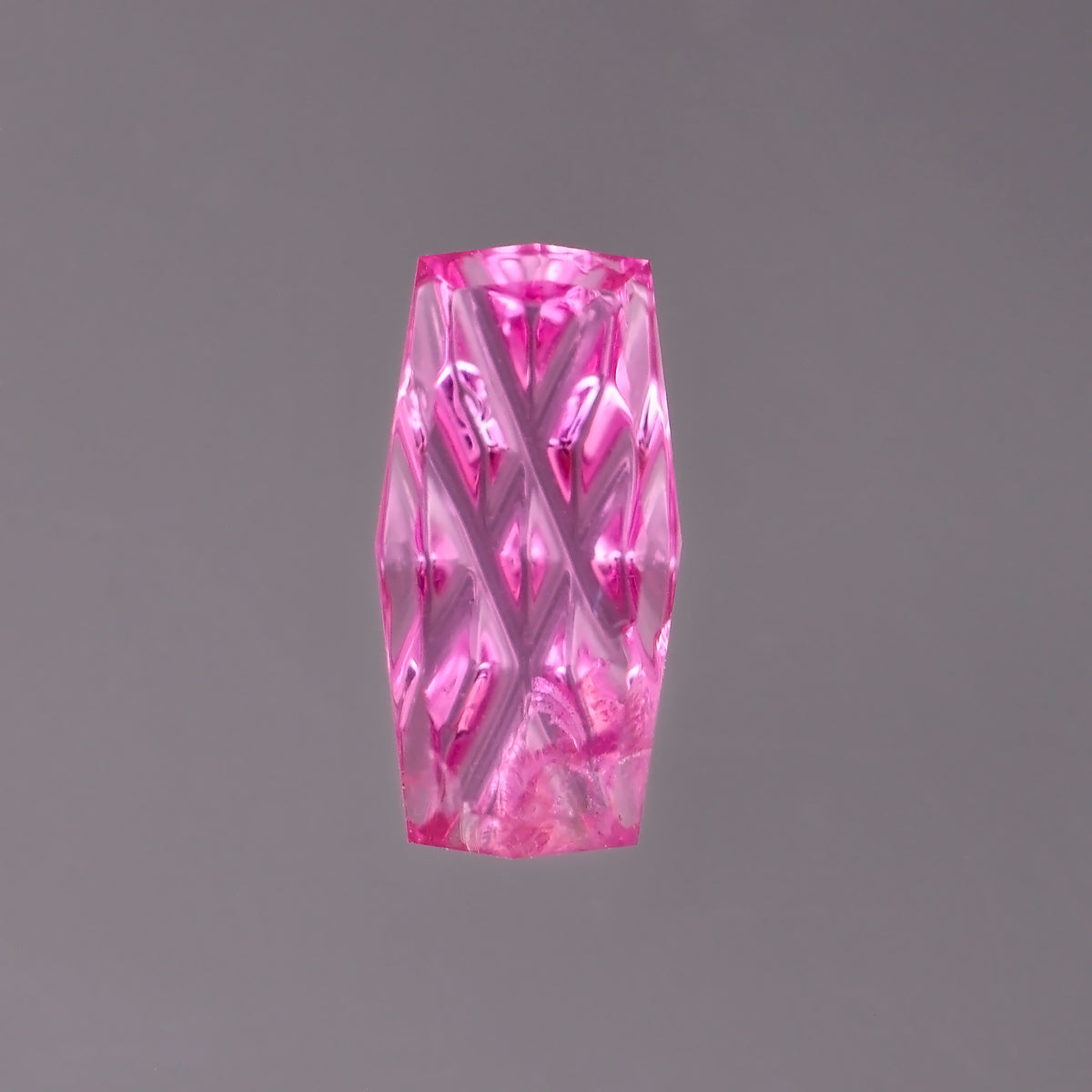 Sapphire, 0.79 cts., 8.4x4.1 mm, Fantasy Cushion, Pink, Tanzania, Natural