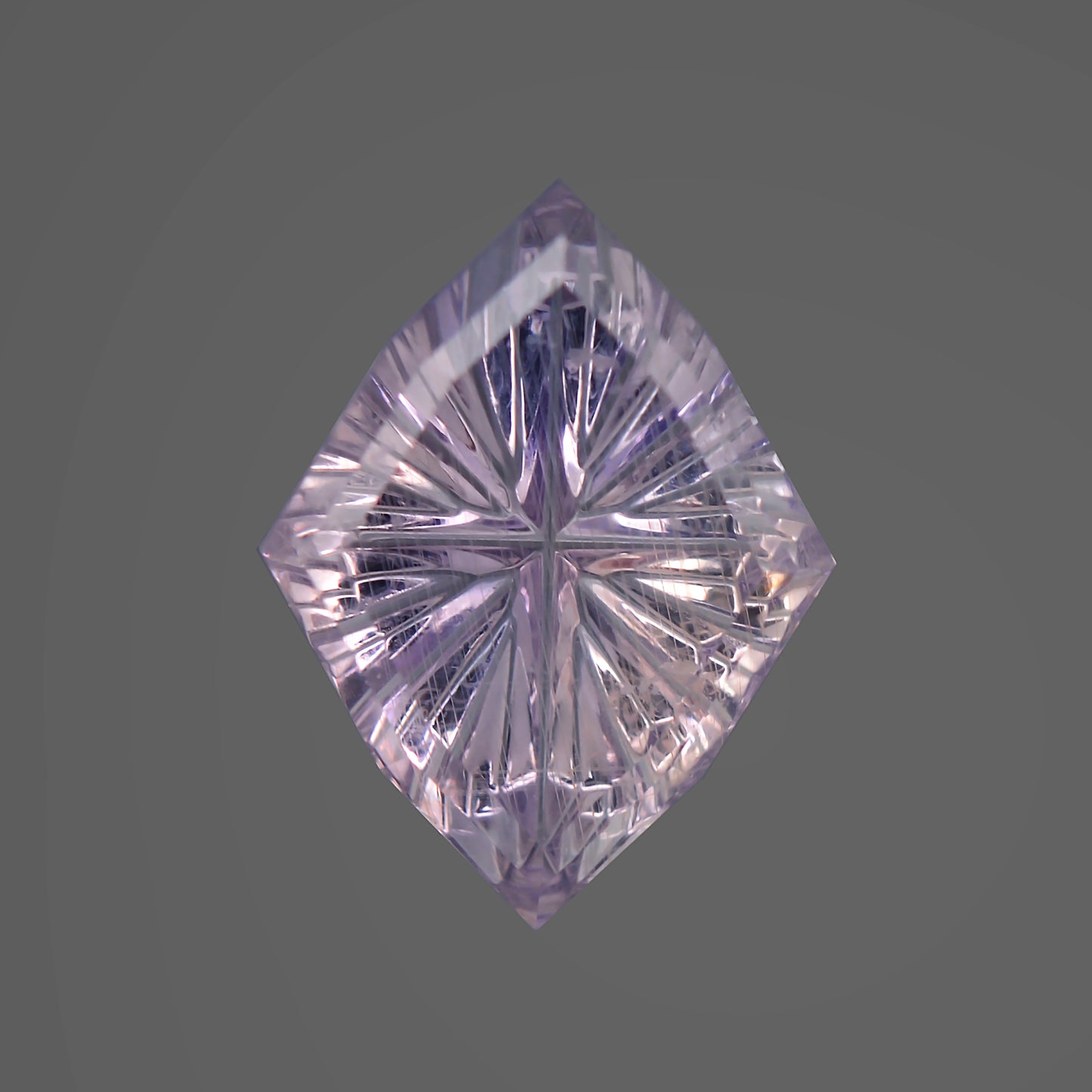 Sapphire, 2.66cts., 11.4x8.6x3.1 mm., Fantasy Kite, Purple, Tanzania, Natural