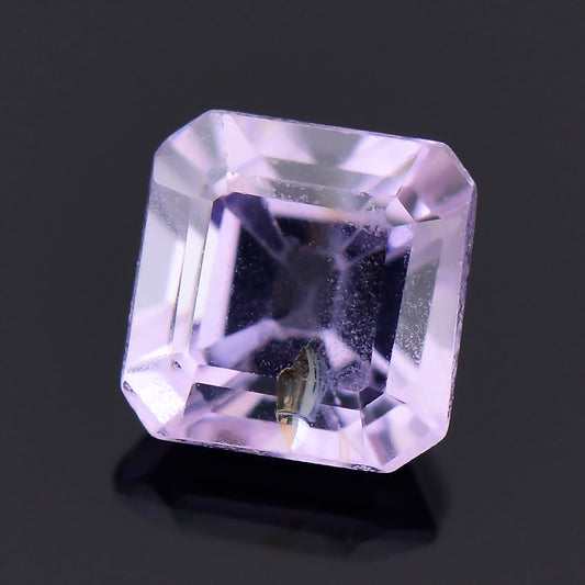 Spinel, 0.44 cts., 4.1 x 4.2 mm, Square, Purple, Burma, Natural