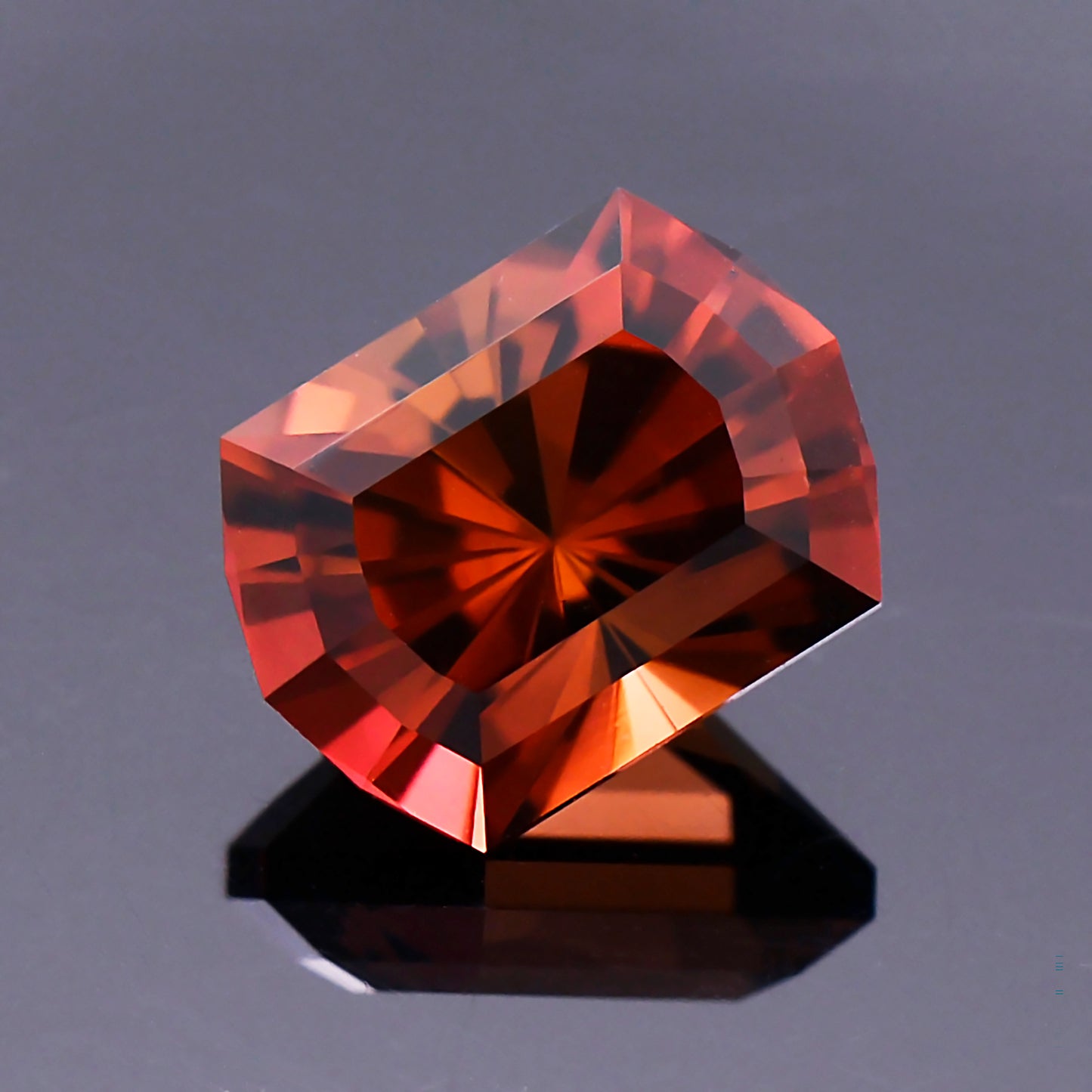 Tourmaline, 3.50 cts., 7.5x10.2 mm., Grecian, Burnt Orange, Brazil, Natural