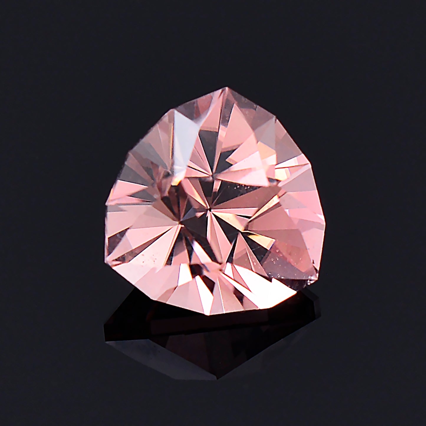 Tourmaline, 1.14 cts., 6.6 mm, Trillion, Pink, Brazil, Natural