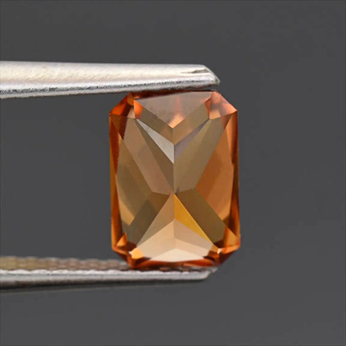 Beautiful Bright Orange Zircon Gemstone from Tanzania 1.87 cts.