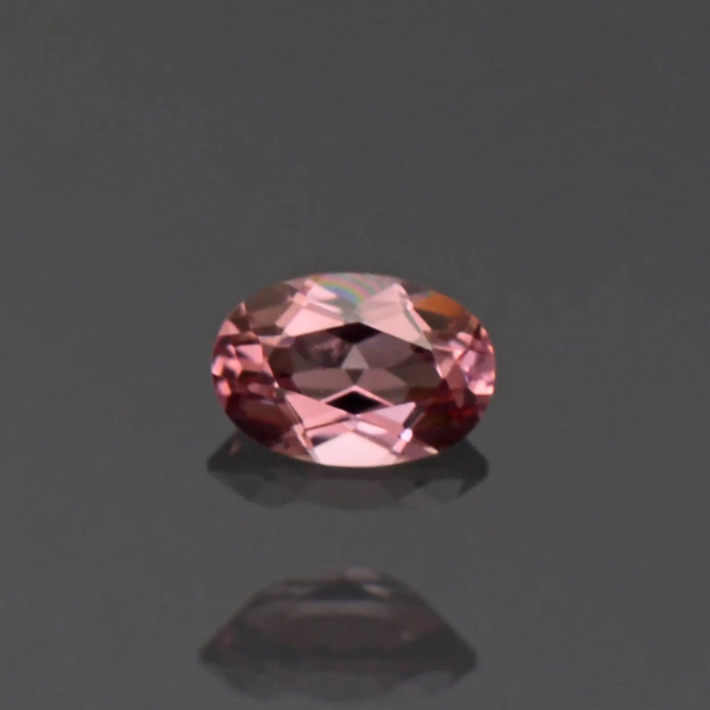 Lovely Pastel Pink Spinel Gemstone from Burma 0.54 cts., 6x4 mm., Oval Shape