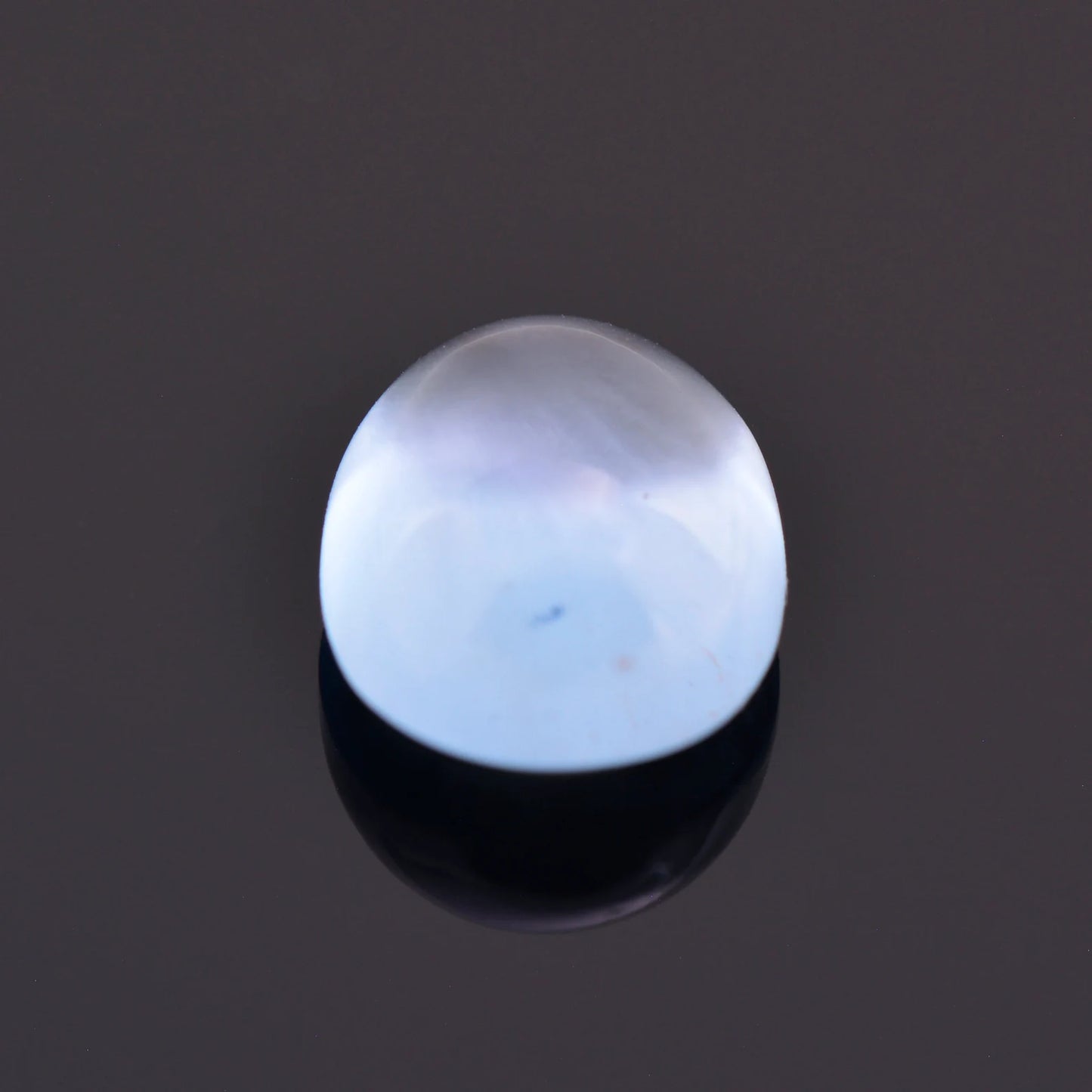 Beautiful Blue Aquamarine Cabochon from Brazil, 3.74 cts., 10x8 mm., Oval Cabochon