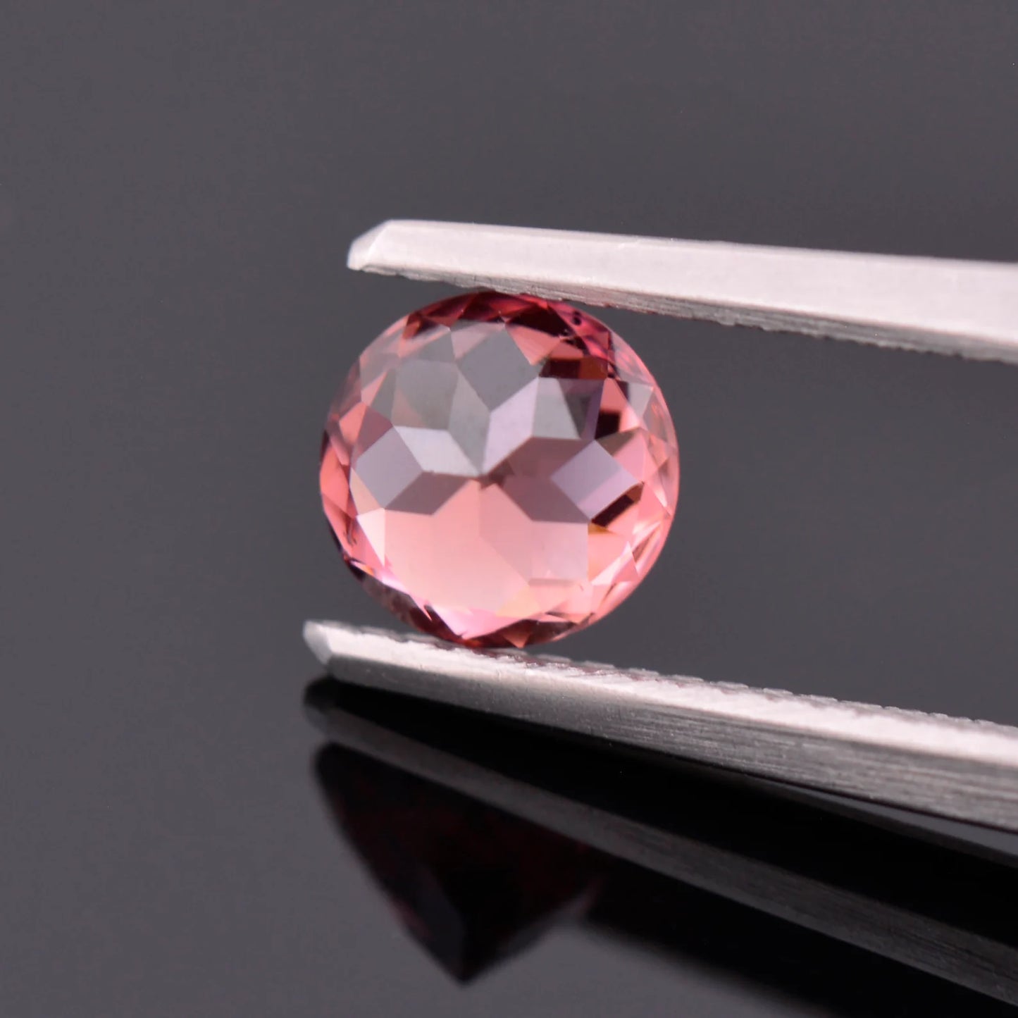 Fantastic Pink Zircon Gemstone from Tanzania, 1.74 cts., 6.5 mm., Round Shape