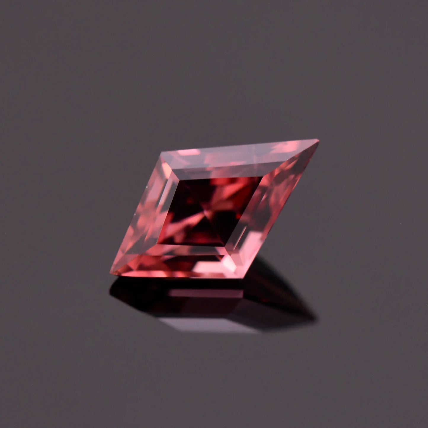 Gorgeous Pink Zircon Gemstone from Tanzania, 1.55 cts., 10x6 mm., Kite Shape