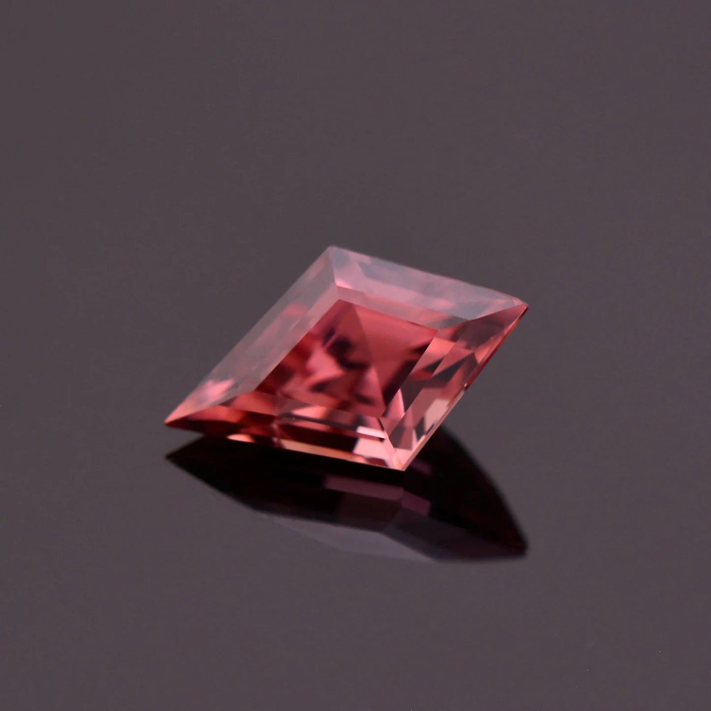 Gorgeous Pink Zircon Gemstone from Tanzania, 1.55 cts., 10x6 mm., Kite Shape