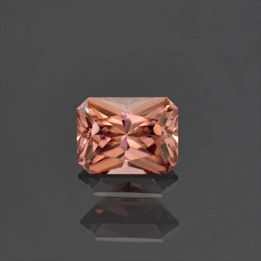 Excellent Pink Champagne Zircon Gemstone from Tanzania 4.00 cts.