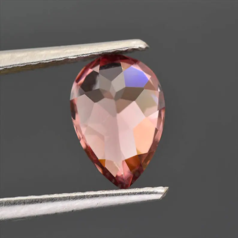 Excellent Pink Champagne Zircon Gemstone from Tanzania 2.15 cts.