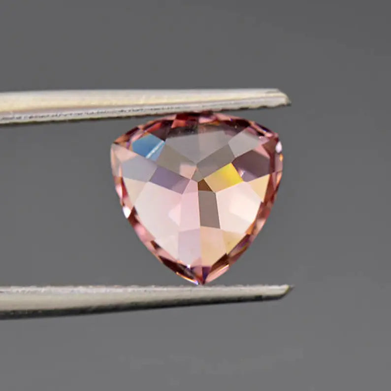 Excellent Pink Champagne Zircon Gemstone from Tanzania 2.58 cts.