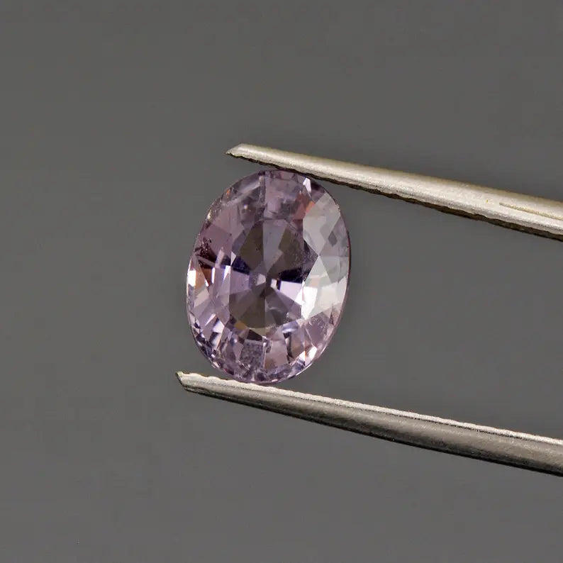 Brilliant Steely Purple Spinel Gemstone from Myanmar 2.77 cts.