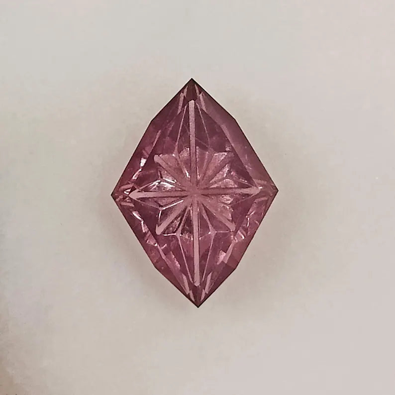 Beautiful Dragon Garnet Gemstone from Tanzania, 1.35 cts., 9x7 mm., Fantasy Cut Marquise Shape